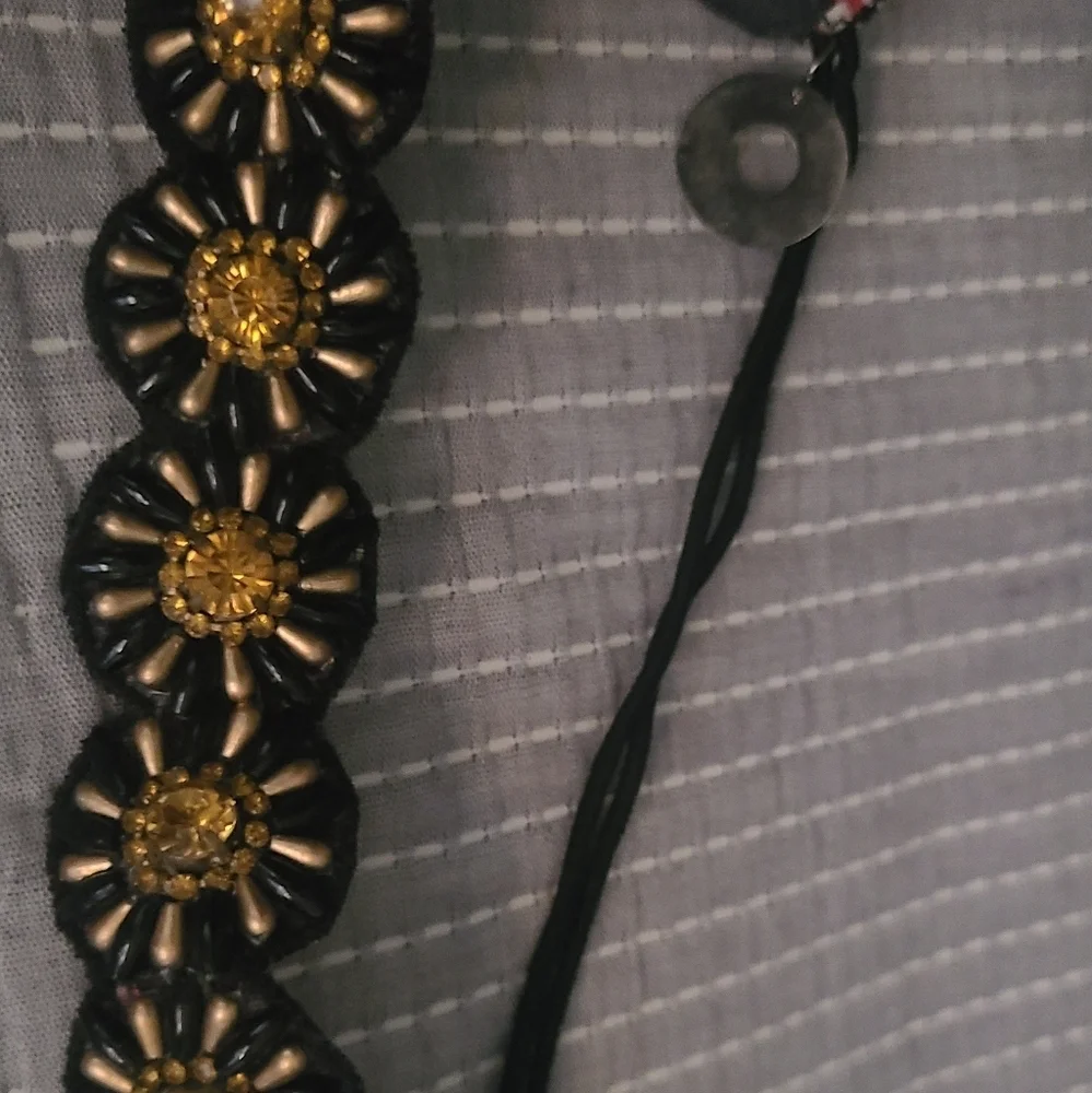 New beautiful headband bling sequins